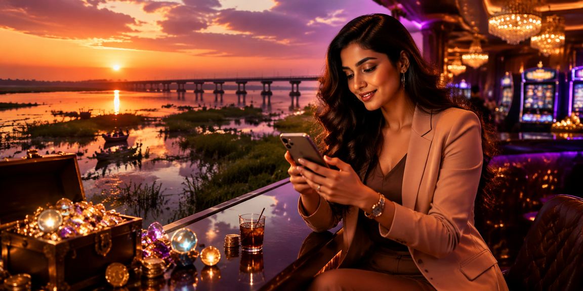 A user enjoying mobile casino promotions in Rajshahi